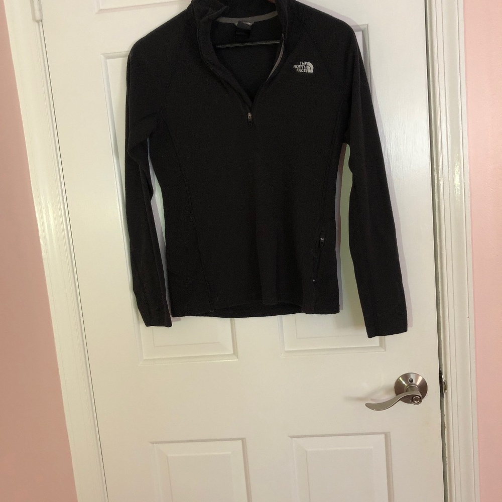 Black NorthFace Quarter Zip